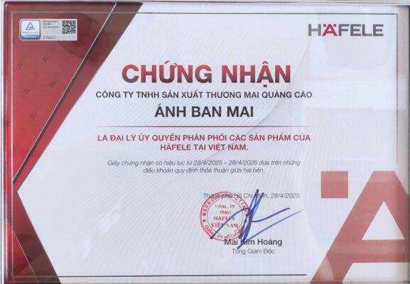 GIỚI THIỆU 3 CHUNG NHAN DAI LY ABM