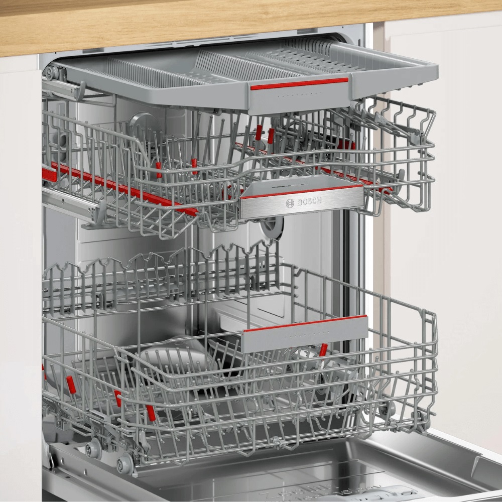 Máy rửa chén Bosch SMI6ZCS16E bán âm Series 8, sấy Zeolith