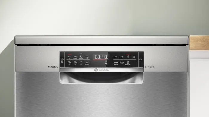 Máy rửa chén Bosch SMS6ZCI00P độc lập Series 6, sấy Zeolith