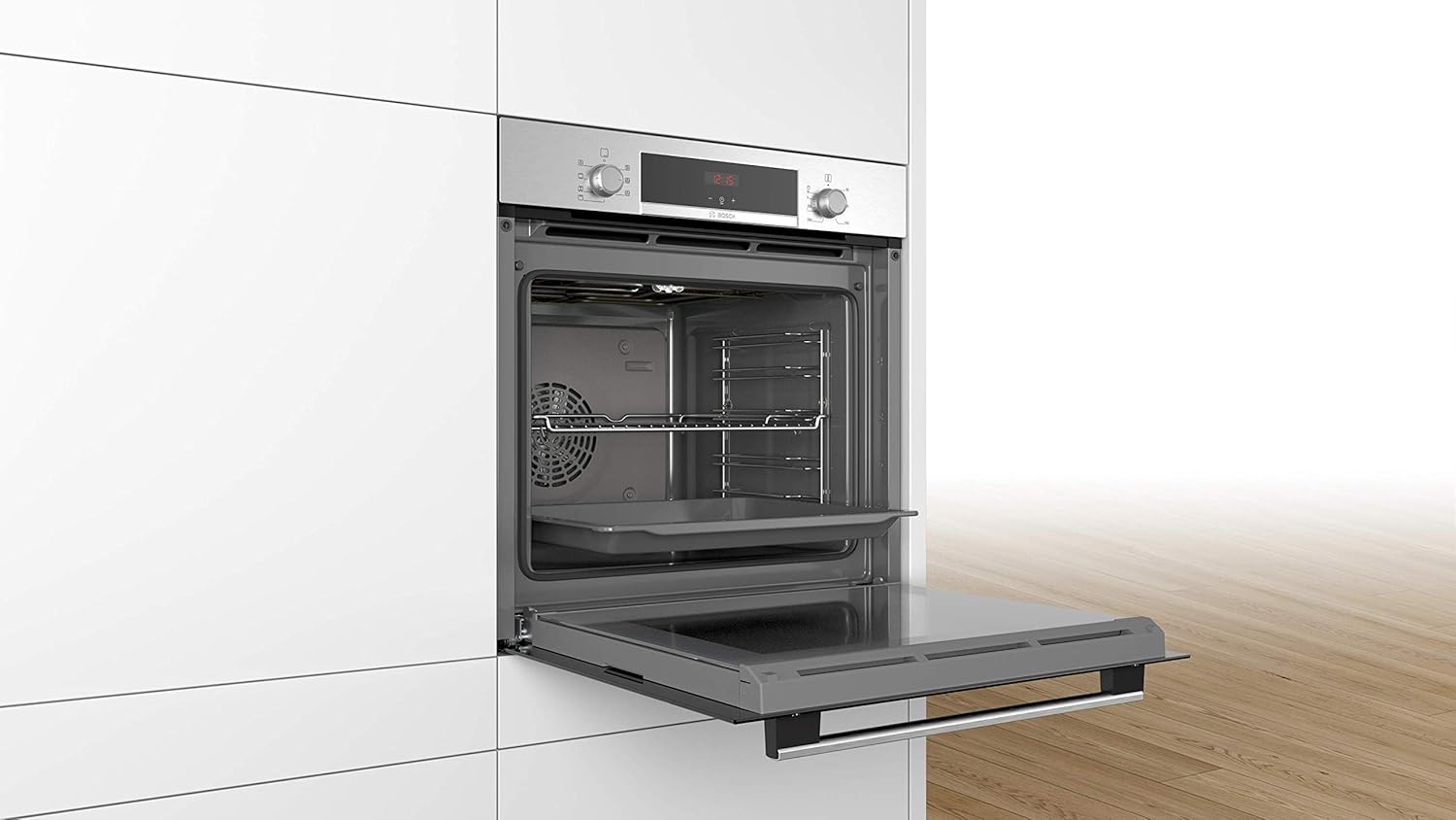 Lò nướng Bosch HBA514BS3 âm tủ 71 lít Series 4