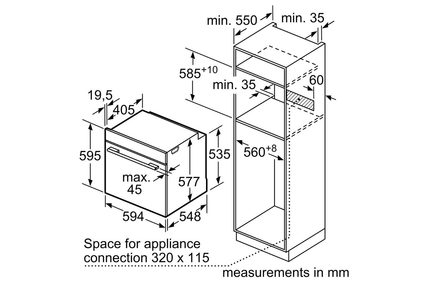 Lò nướng Bosch HBG7341B1B âm tủ 71 lít Series 8 6 Lò nướng Bosch HBG7341B1B âm tủ 71 lít Series 8