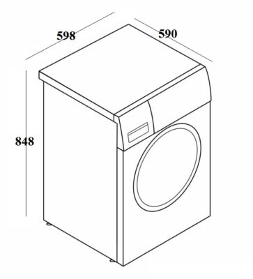 Máy giặt Bosch WAT24480SG 8kg Series 6 6 Máy giặt Bosch WAT24480SG 8kg Series 6